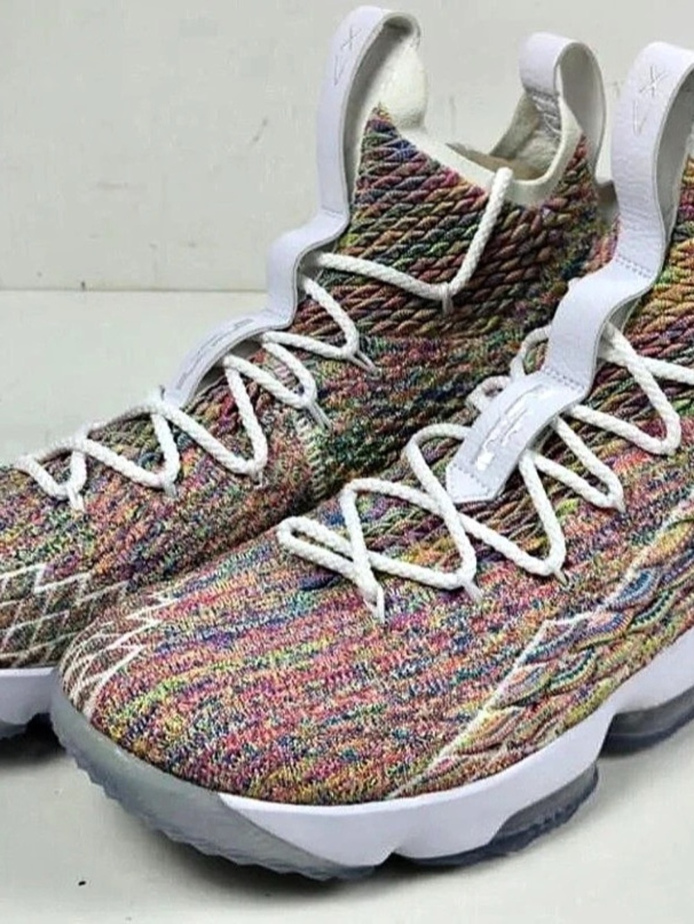 New Nike LeBron XV Fruity Pebble Shoes